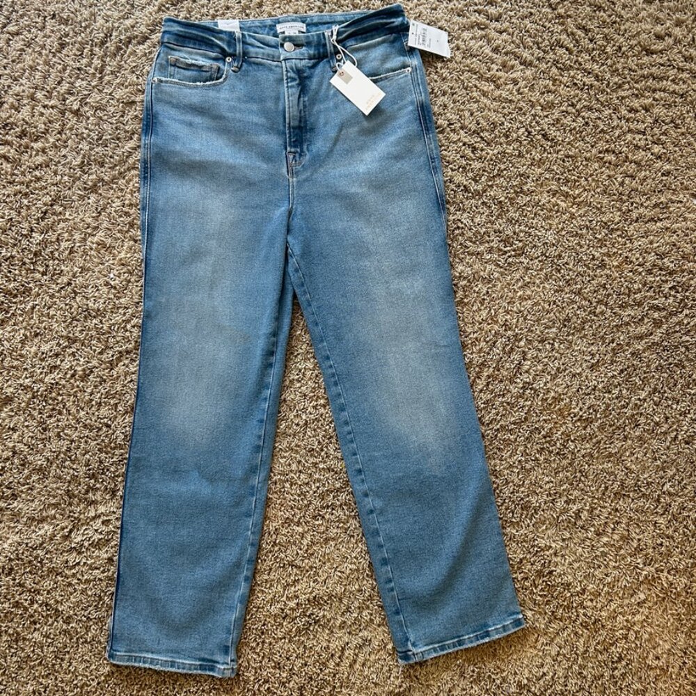 Good American - Good Curve Straight Jeans